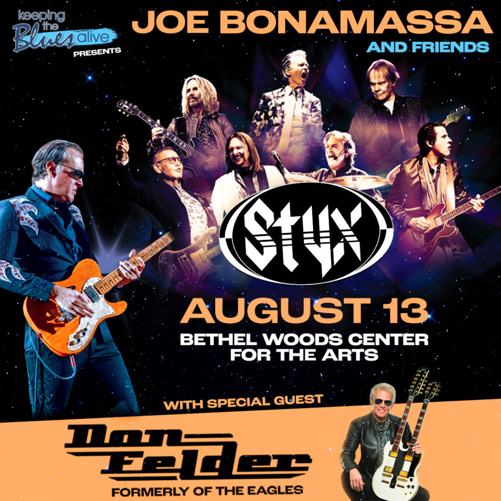 Joe Bonamassa & Styx with special guest Don Felder