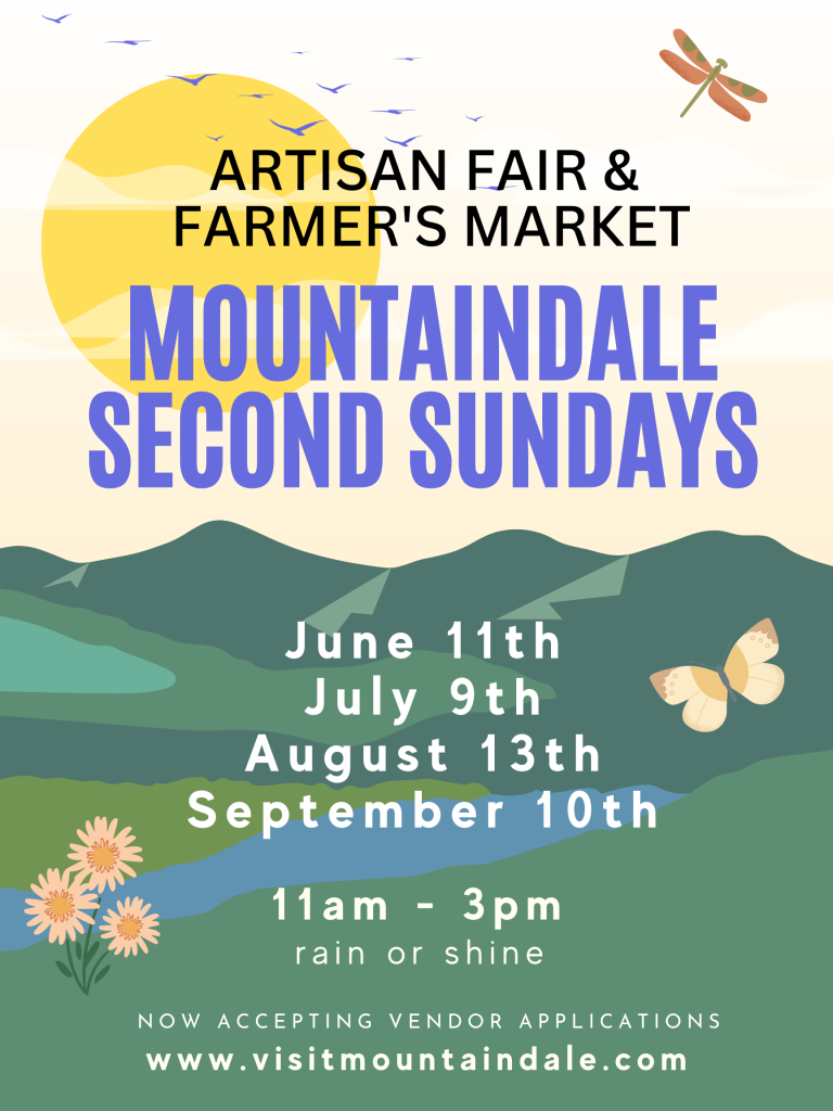 Mountaindale Second Sundays: Artisan Fair & Famers Market
