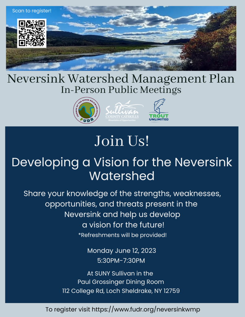 NWMP Developing a Vision for the Neversink Watershed