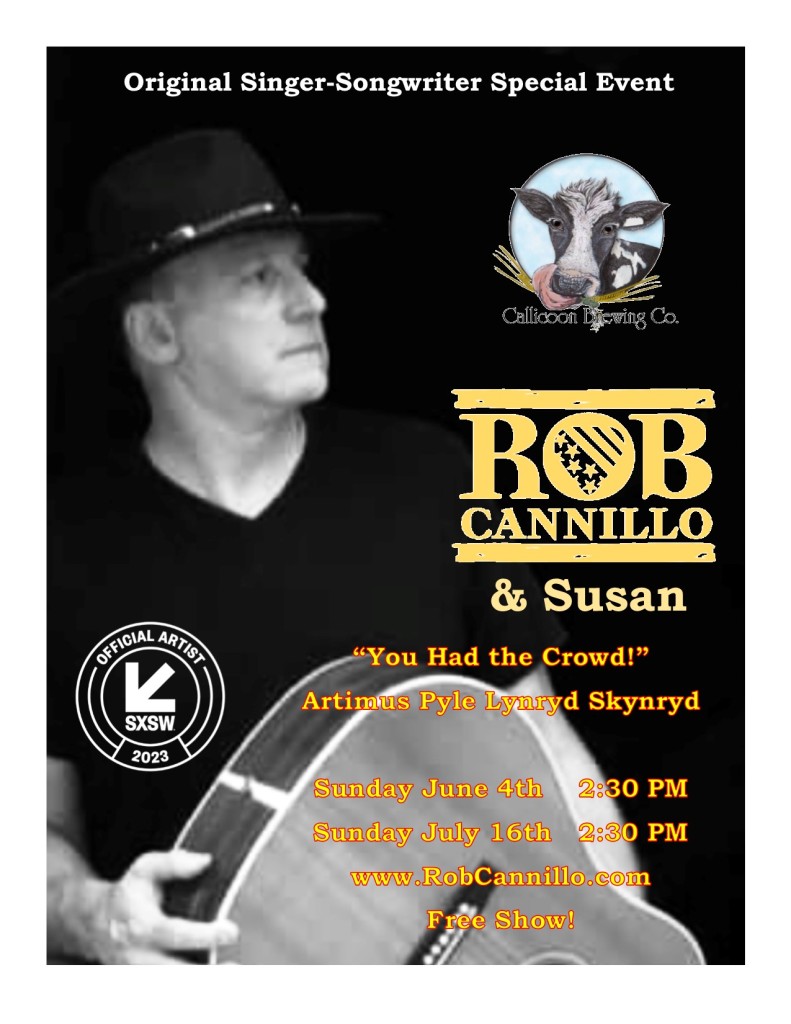 Callicoon Brewing Live Music with Rob Cannillo