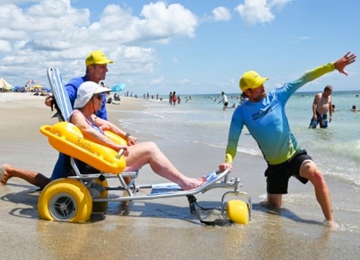 Accessible Beach Wheelchairs & Mats – photo 1
