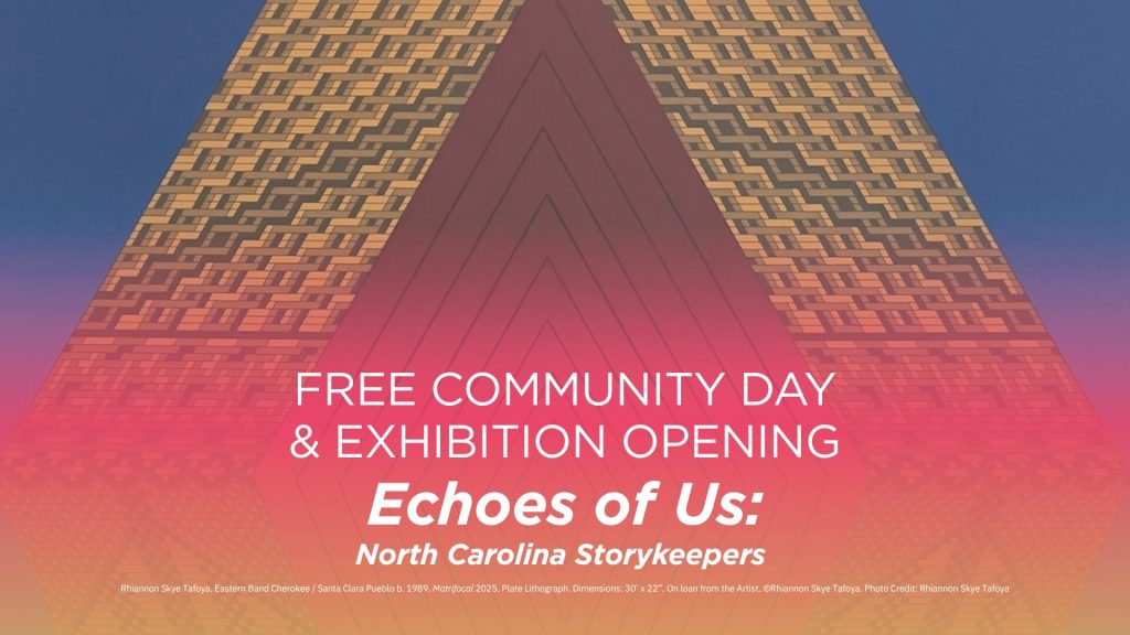 Public Exhibition Opening of Echoes of Us: North Carolina Storykeepers