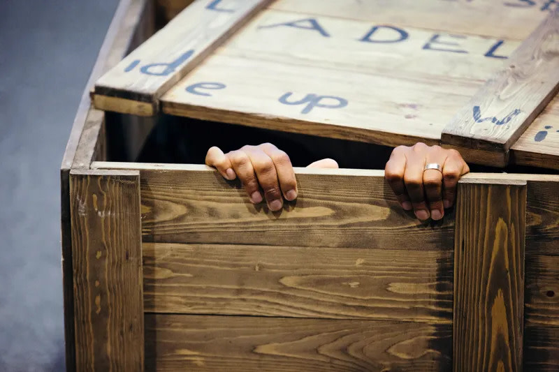 Mike Wiley's ONE NOBLE JOURNEY: A Box Marked Freedom