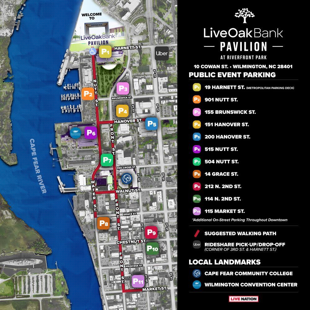 Live Oak Bank Pavilion at Riverfront Park – photo 4