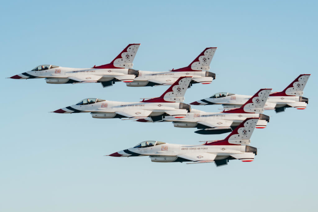 U.S. Air Force Thunderbirds - Carolina Beach Airshow