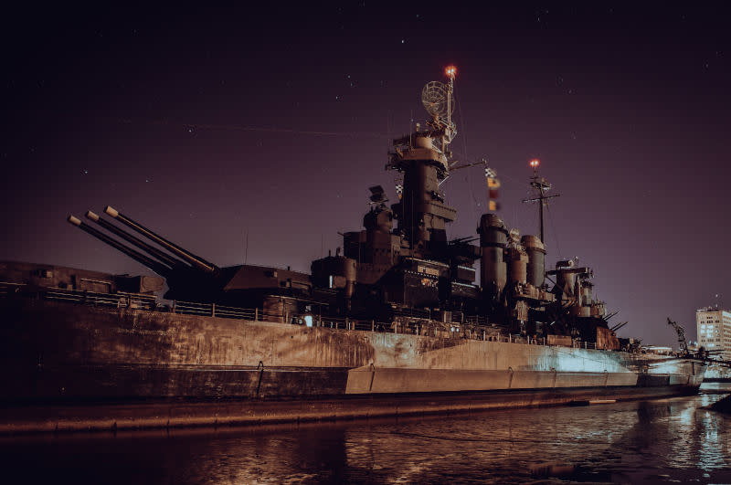 USS Battleship NORTH CAROLINA Ghost Hunt & Tour