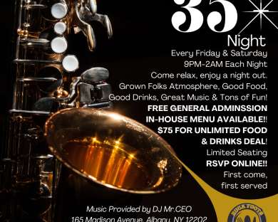 35 & Older Night at Suga Foots