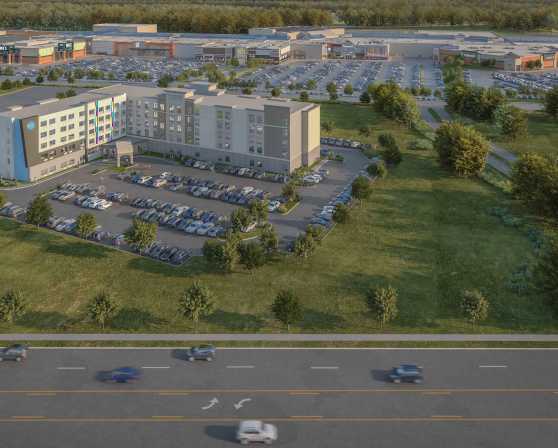 Crossgates Hotel Construction Mock Up
