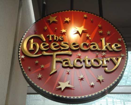 Cheesecake Factory Sign