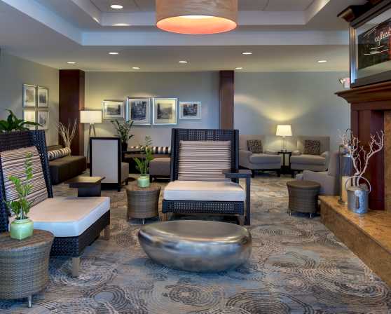 Hilton Garden Inn Albany Medical Center Fireside Lounge