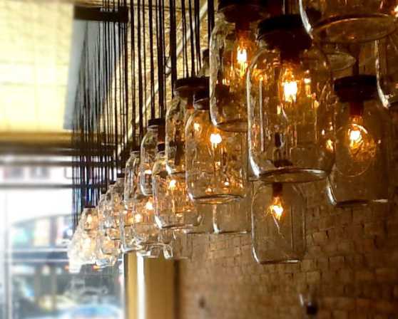 Mason Jar Chandelier