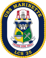 USS Marinette Crest