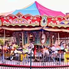Huck Finn's Playland Carousel