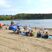 Thompson's Lake State Park Beach