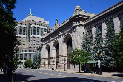 Union Station in downtown Albany