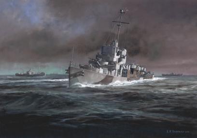 USS Slater by L.F. Tantillo