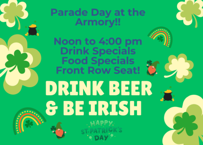 Parade Day at the Armory