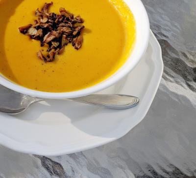 Butternut Squash Soup with Nine Pin Cider