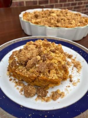 Sweet Potato Casserole by Yono's