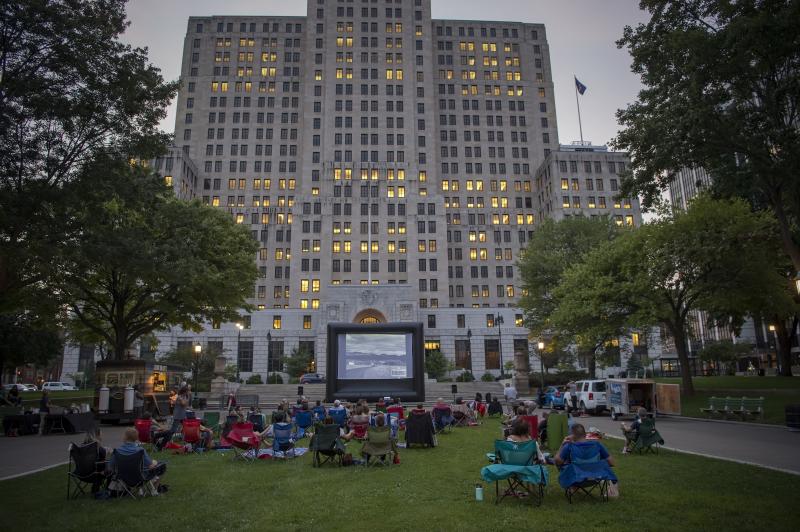 Capitol Park After Dark