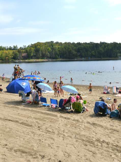 Thompson's Lake State Park Beach