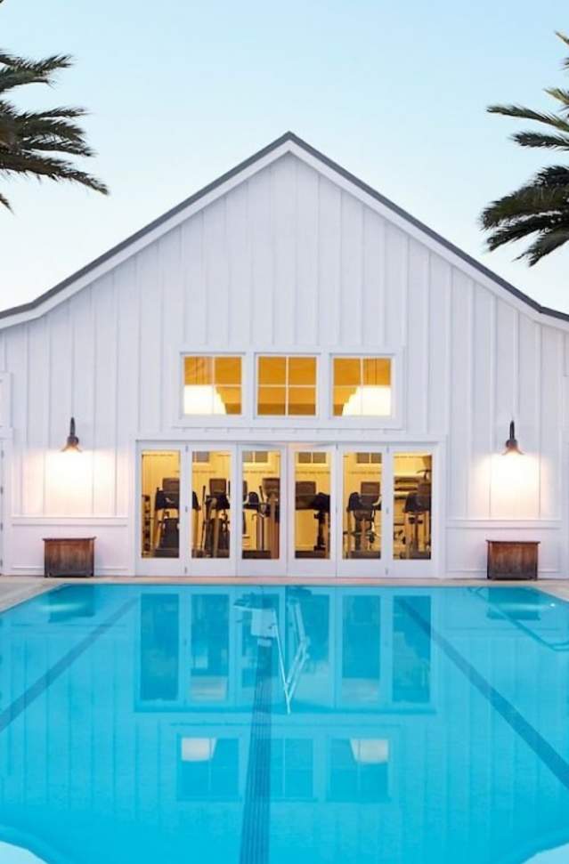 Boutique hotel pool