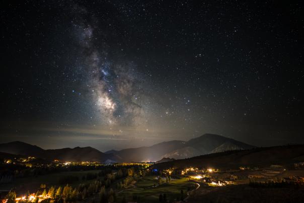 Sun Valley Resort Dark Sky