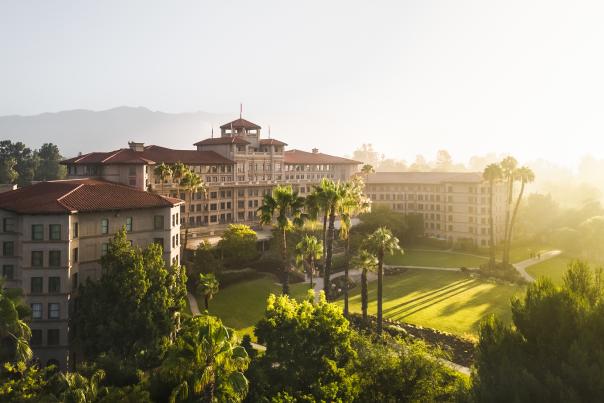 Langham Huntington Aerial