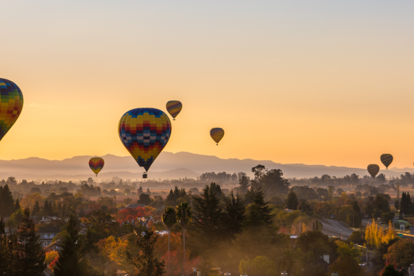 hot Air Balloon- Visit Napa Valley