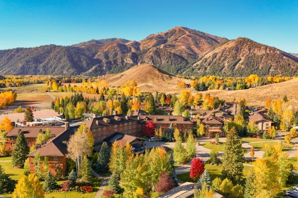 Sun Valley Resort Aerial