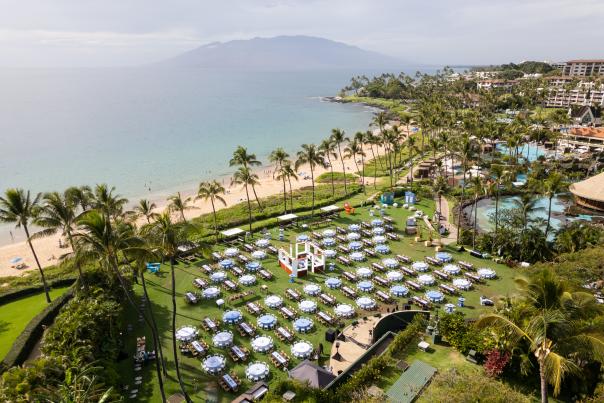 Grand Wailea Outdoor Meeting