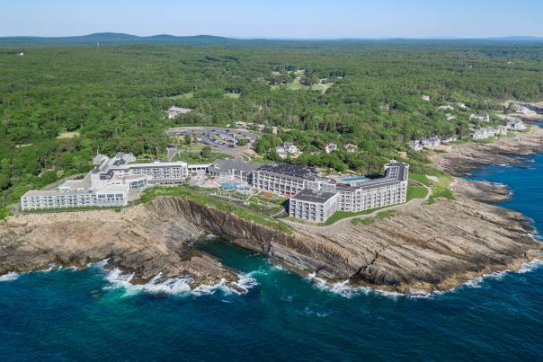 Cliff House Maine Aerial