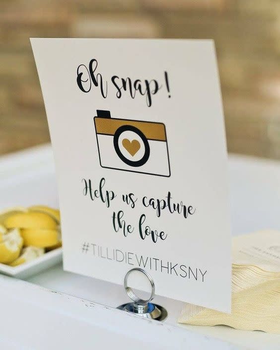 Wedding Hashtags