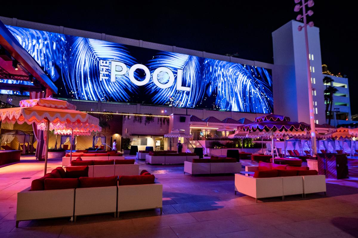 Sahara The Pool Night