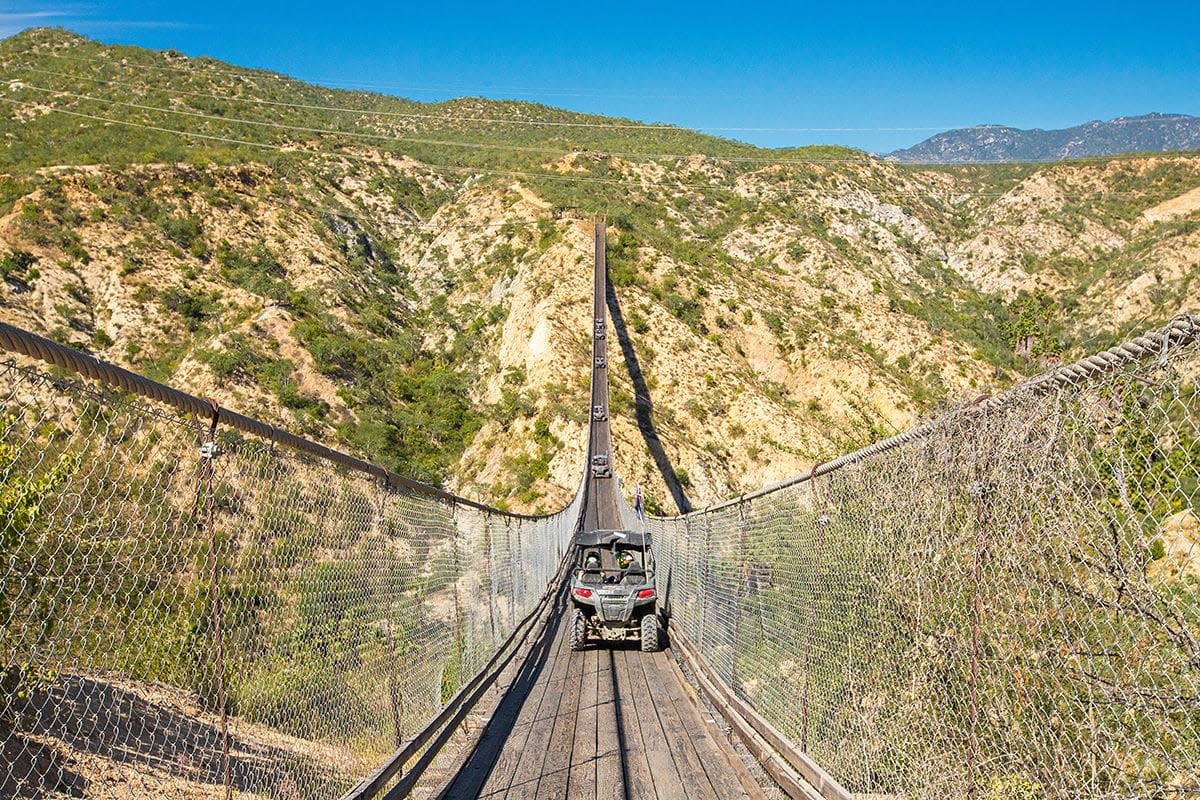 ATV at the Los Cabos Canyon Bridge