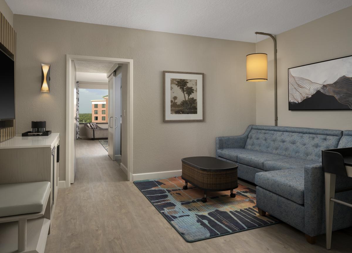 Caribe Royale King Living Room