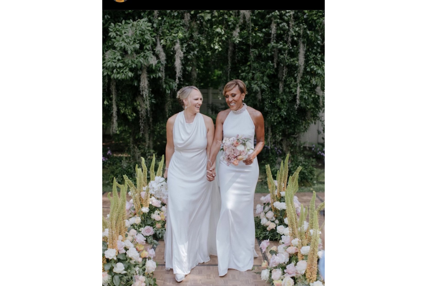 Robin Roberts' wedding