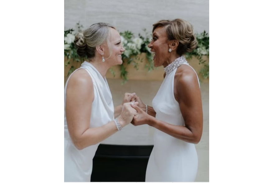 Robin Roberts' wedding