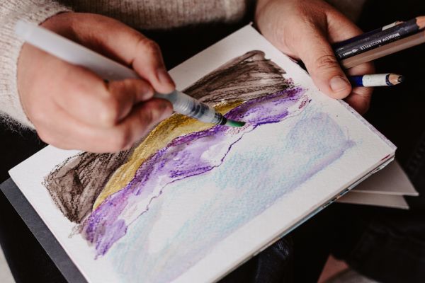Field Sketching 101 at Eklutna Lake |  Outdoor Art