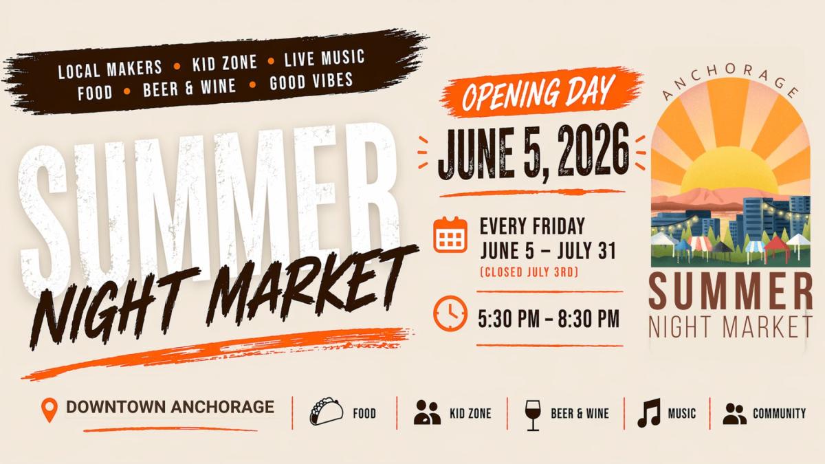 Anchorage Summer Night Market in Anchorage, Alaska