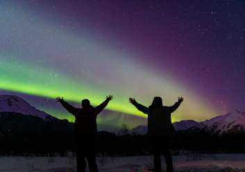 The Northern Lights in Alaska