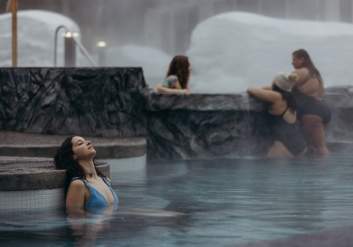 Relaxation Pool at Alyeska Nordic Spa