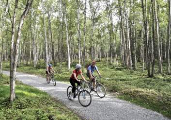 Anchorage biking trails