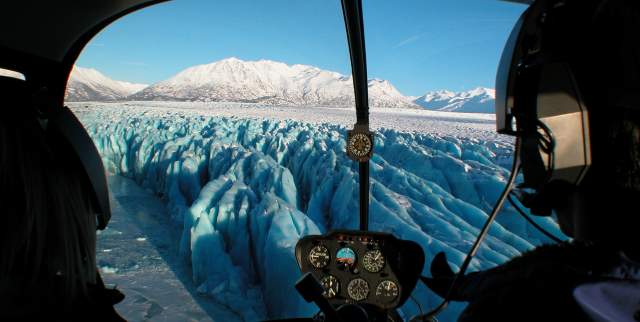 Glacier flightseeing from Girdwood