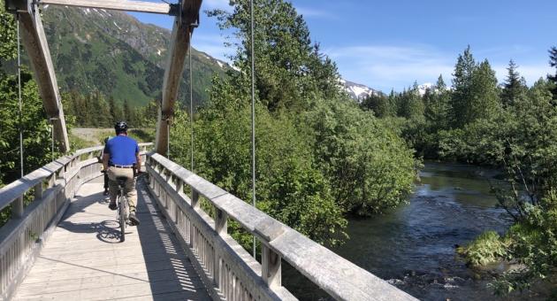Portage Trail of Blue Ice Trail