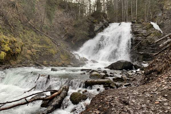 South Fork Falls_Barbara Falls_Eagle River_AK