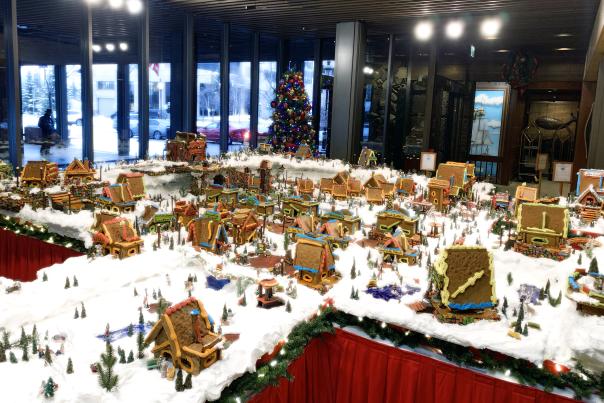 Hotel Captain Cook Gingerbread Village, Anchorage AK