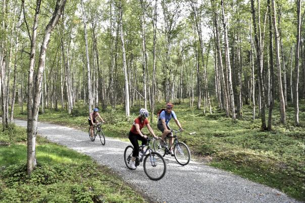 Anchorage biking trails