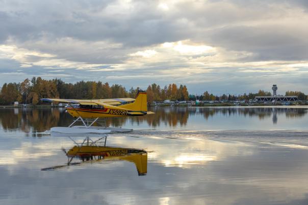 Lake Hood float plane - Photo by Chris Arend