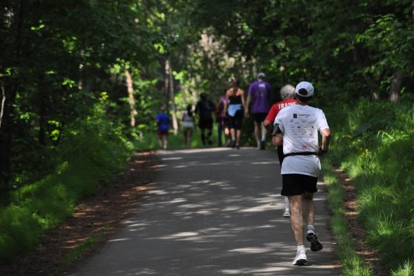 Anchorage running trails and Mayors Marathon
